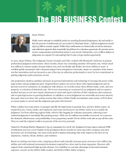 Susan Wilson While courts attempt to establish justice by awarding