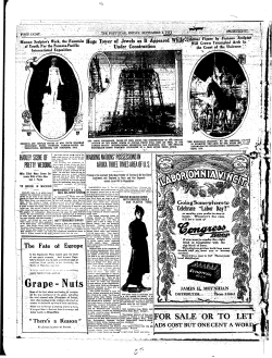 FOR SALE OR TO LET - NYS Historic Newspapers