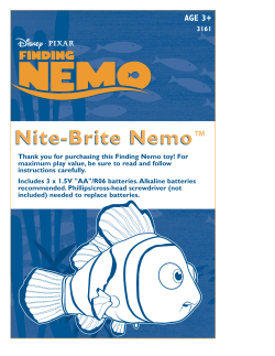 Nemo Nite-Brite Instructions