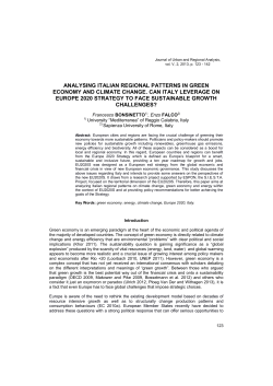 Full text - Journal of Urban and Regional Analysis