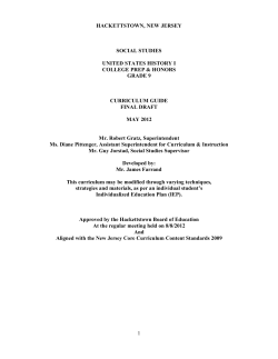 Hackettstown School District