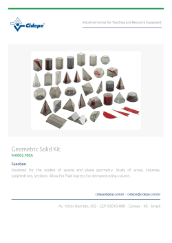 Geometric Solid Kit