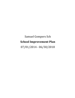 Samuel Gompers Sch - The School District of Philadelphia