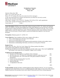 Syllabus - Marco Katz Montiel