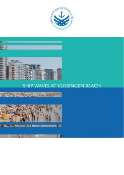 ship waves at vlissingen beach - VTS