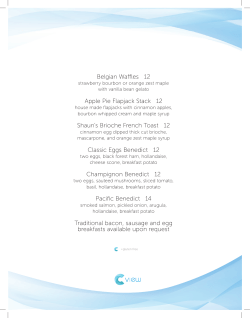 Belgian Waffles 12 Apple Pie Flapjack Stack 12 Shaun`s Brioche