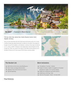 14 DAY | Eastern Wanderer