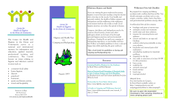 Camping and Backpacking Hygiene and Health