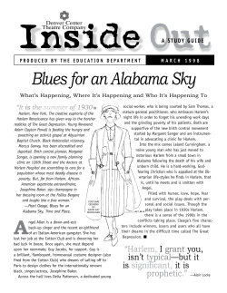 Blues for an Alabama Sky - Denver Center for the Performing Arts