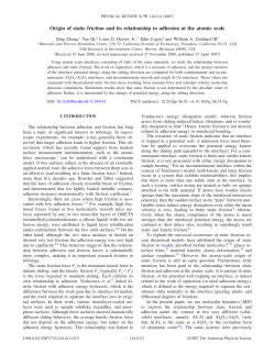 Origin of static friction and its relationship to adhesion at the atomic