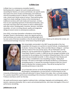 Jo Blake-Cave joblakecave.co.uk