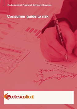 Consumer guide to risk - Ecclesiastical Insurance