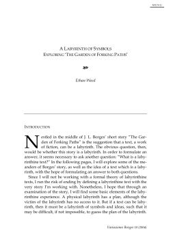 A Labyrinth of Symbols: Exploring `The Garden of