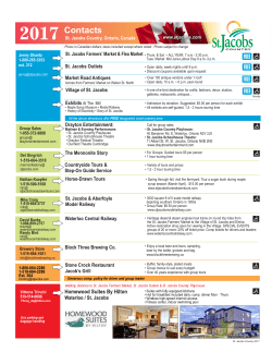 Contacts - St Jacobs Country