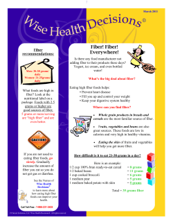 Fiber! - Clinical Solutions, LLC