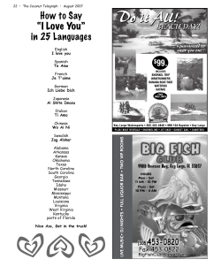 How to Say &ldquo;I Love You&rdquo; in 25 Languages