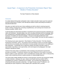 The Open Polytechnic of New Zealand