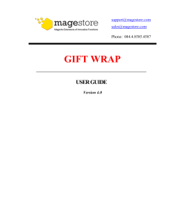 GIFT WRAP - Magento Marketplace