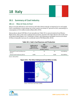 Chapter 18: Italy - Global Methane Initiative