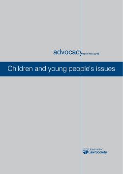 Children and young people`s issues