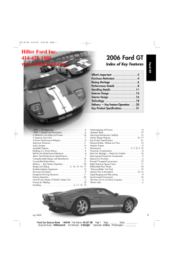 2006 Ford GT - Hiller Ford