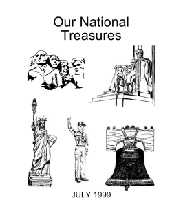Our National Treasures