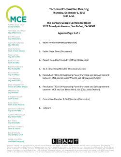 Meeting Packet - MCE Clean Energy