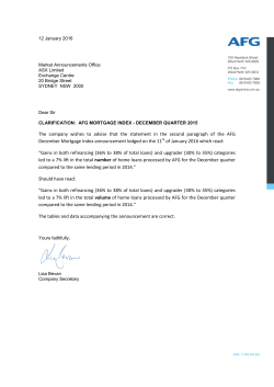 The company wishes to advise that the statement in the second