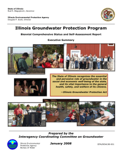 Illinois Groundwater Protection Program
