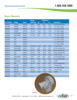Dryer Blowers - Conair Group