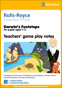 Teachers` game play notes - Rolls