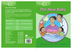 The New Baby - Macmillan English