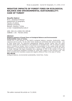 negative impacts of forest fires on ecological balance and