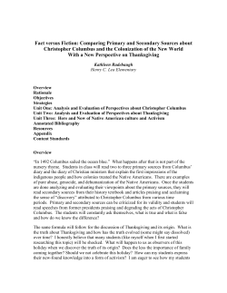 Fact Versus Fiction - Teachers Institute of Philadelphia