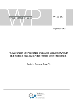 Texte entier - Toulouse School of Economics