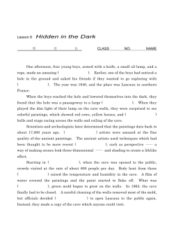 Lesson 8 Hidden in the Dark