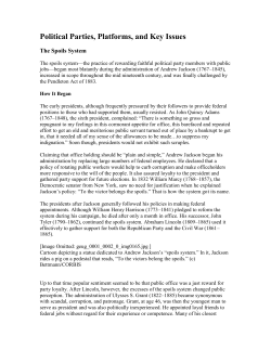 Political Parties, Platforms, and Key Issues