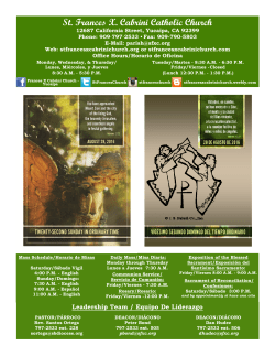 August 28, 2016 - St. Frances X. Cabrini Church