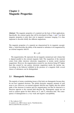 Magnetic Properties