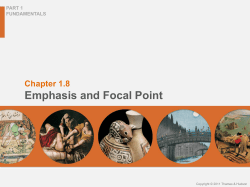 Chapter 1.8 Emphasis and Focal Point