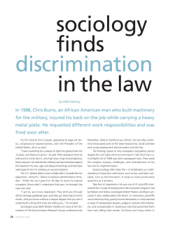 In 1988, Chris Burns, an African American man who built machinery