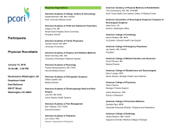 Participant List