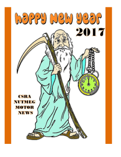 January 2017 Newsletter - Connecticut Street Rod Association