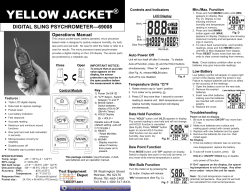 69008 Psychrometer Instructions (2005)