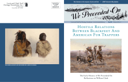 May 2013, Vol. 39 No. 2 - Lewis and Clark Trail Heritage Foundation