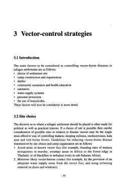3 Vector-control strategies