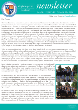 - Dame Bradbury`s School