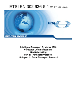 EN 302 636-5-1 - V1.2.1