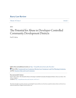 The Potential for Abuse in Developer-Controlled Community