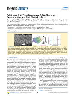 Self-Assembly of Three-Dimensional SrTiO3 Microscale